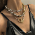 Модные кубинские цепочки-чокеры, мужские и женские ожерелья, изготовленные на заказ, многослойные ожерелья-цепочки на заказ